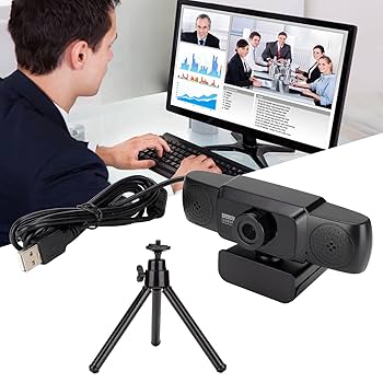 Amazon.co.jp: 1080P ウェブ カメラ、三脚スタンド、ゲーム用の
